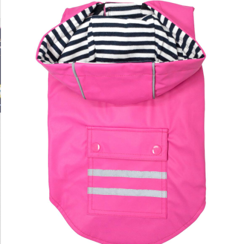 Slicker Raincoat with Striped Lining - Image 2