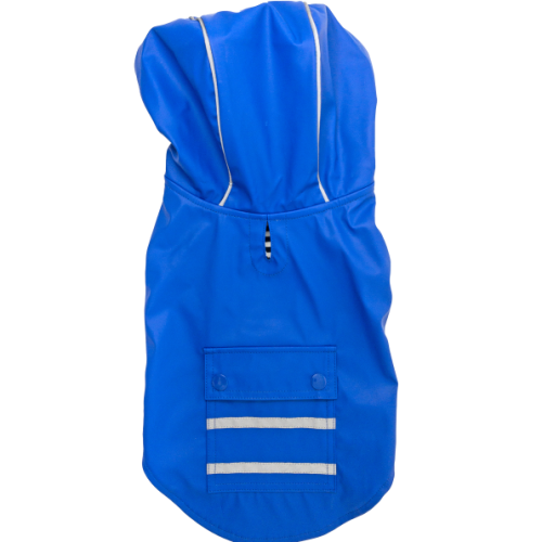 Slicker Raincoat with Striped Lining - Image 4